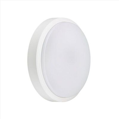 HUBLOT EVER ROND 30W 4000K 2400LM DET. HF IP65 IK08 BLANC - 2375EVERDET