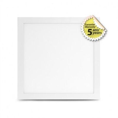 DALLE LED 295 x 295 18W 4000K 1450LM IP40/20 IK06 Classe II BLANC - 7763