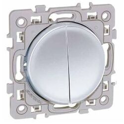 DOUBLE VA ET VIENT SQUARE 10AX SILVER - 60410