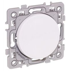INTERRUPTEUR ou VA ET VIENT 10A BLANC SQUARE 60209 - 60201