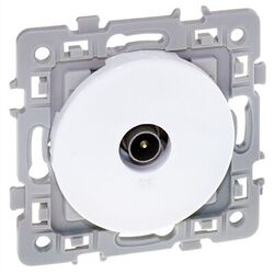 PRISES TV BLANC SQUARE - 60264