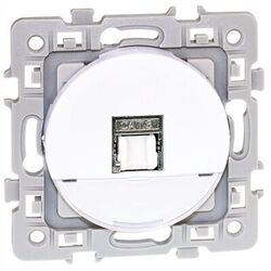 PRISES RJ45 GRADE 2 TV - CAT 6 STP BLANC SQUARE - 60272