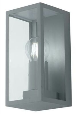 APPLIQUE E27 MONDRIAN IP44 IK06 GRIS CLAIR - 2306MONDRI