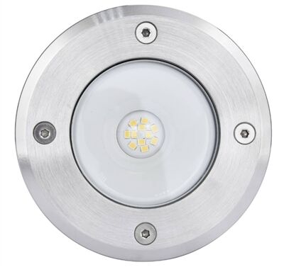 ENCASTR&Eacute; DE SOL CYDOP 6,8W 4000K 580LM 230 V 105� ALU IP67 IK10 - 7042A4