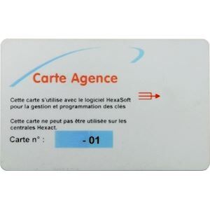 CARTE AGENCE HEXA SOFT / HEXACT WEB (CAH) - THEXACASL
