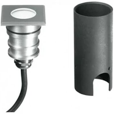 ENCASTR&Eacute; SOL IMPACT CARRE LED 3W 24V 3000K 180 L M ALU IP67 IK10-9311IMPACTC
