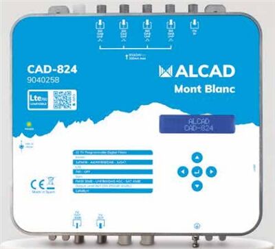 AMPLIFICATEUR PROG HAUT GAIN 80db 32 CANAUX 4E U/DAB + FM MONT BLANC - CAD-824