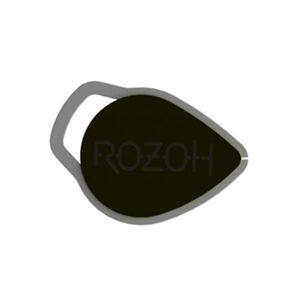 BADGE ELECTRONIQUE DE PROXIMITE MIFARE INOX COULEUR NOIRE - R401-0001