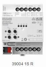 ACTIONNEUR T&Eacute;L&Eacute;VARIATEUR UNIVERSEL LED 4 SORTIES KNX 4 MODULES - 390041SR
