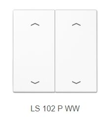 ENJOLIVEUR DOUBLE TOUCHE AVEC FL&Egrave;CHE POUR LS 990 ET CD500 BLANC - LS102PWW