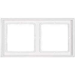 CADRE 2 MODULES ENTRE-AXE 71mm LS990 BLANC - LS982WW