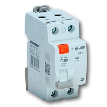 INTERRUPTEUR DIFF&Eacute;RENTIEL 2 x 63A / 30 mA TYPE A NF - 03424