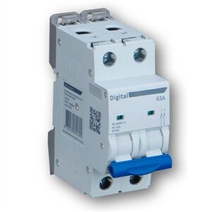 INTERRUPTEUR SECTIONNEUR BIPOLAIRE AC 2 X 63A 2 MODULES - 04156