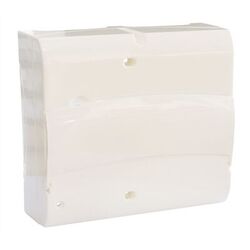 PORTE POUR COFFRET DE DISTRIBUTION 2 x 13 MODULES OPAQUE - 07822
