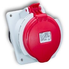PRISE INDUSTRIELLE A ENCASTRER 3P+N+T 32A 380V IP44 - 51118