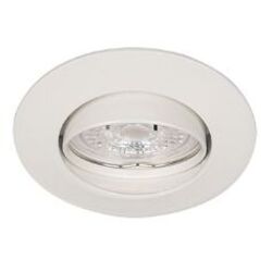 SUPPORT DE SPOT BE BETTER GU10 ROND ORIENTABLE BLANC ALUMINIUM IP20 - 2310