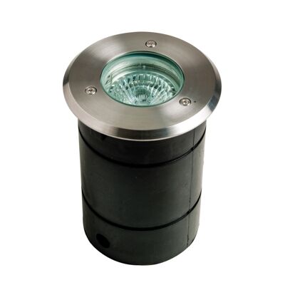 ENCASTRE SOL BOUNTY 2 ROND 100 MM INOX316L GU5.3/GU10 IP65 - 5003