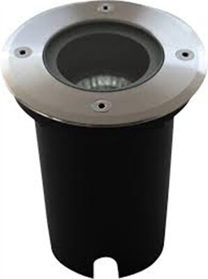 ENCASTR&Eacute; DE SOL ROND BERLIN GU10 INOX 316L IP67 IK10 - 7005AGU10