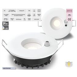 SPOT LED HORACE 6W CCT 2700/3000/4000K DET IR 600LM 60� IP65 - DL06HRC01CCTS
