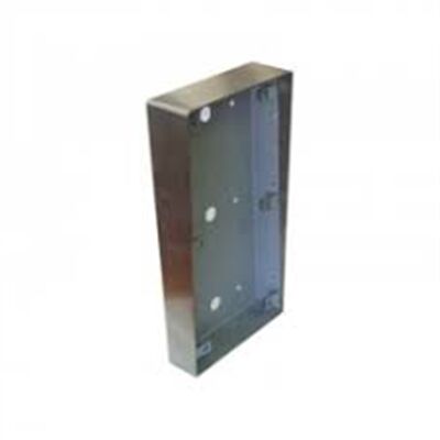 BO&Icirc;TIER SAILLIE POUR PLATINE ROZOH AUDIO 1 A 3 BOUTONS FINITION INOX - R801-0027