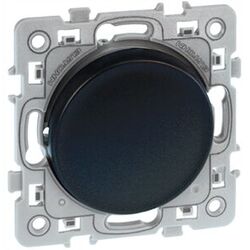 INTERRUPTEUR ou VA ET VIENT 10A VULCAIN SQUARE (Anthracite) - 60301