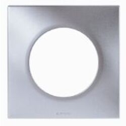 PLAQUE DE FINITION SIMPLE SQUARE 1 POSTE VULCAIN SQUARE (Anthracite) - 60390