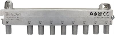 DERIVATEUR 8 DIRECTIONS TERMINAL 5 / 2400MHz FICHE F 14dB - 519382
