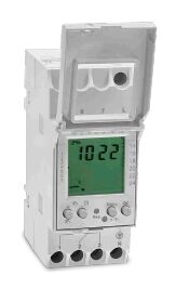 INTERRUPTEUR HORAIRE &Eacute;LECTRONIQUE 1 ZONE 16A PROG HEBDO + JOURN - 04632