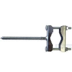 COLLIER TIRE-FOND �12MM LONGUEUR 15XM POINTE EN VRILLE - 2 M&Acirc;CHOIRES - FTF0015