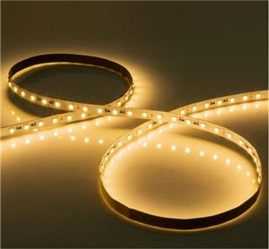 RUBAN LED 12V 120 LED/M 9W/M 3000K 920LM/M IP20 5M - 100434