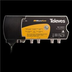 AMPLIFICATEUR MICROKOM "F" V.RET/MATV/G20/55dB - 534212