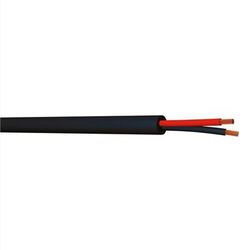 CABLE HP ROND 2X2.5MM2- PVC SOUPLE NOIR - BOBINE 100M - FHP2251