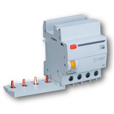 BLOC DIFF&Eacute;RENTIEL T&Eacute;TRAPOLAIRE 4 x 63A / 300 mA 3P+N TYPE A - 03578