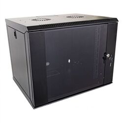 COFFRET MURAL 19P 18U PROFONDEUR. 600 ASSEMBL&Eacute; - 840 x 565 x 600 - LKOFF18UP600