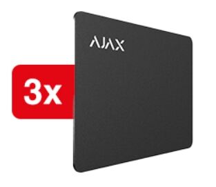 CARTE D'ACC&Egrave;S POUR CLAVIERS KEYPAD PLUS BLANC (LOT DE 3) 30400109 - AJ-PASS/B