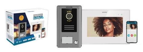 KIT VIDEO WAY-FI PLUS &Eacute;CRAN 7" TACTILE 1 BOUTON POUSSOIR WIFI - 1571