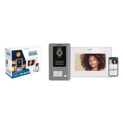 KIT VIDEO WAY-FI PLUS &Eacute;CRAN 7" TACTILE 1 BOUTON POUSSOIR WIFI - 1571