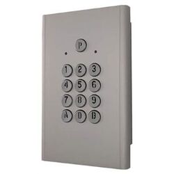 CLAVIER COD&Eacute; HAUSSMANN COMPACT ARGENT T25 1 RELAIS ENCASTR&Eacute; - 10-4400