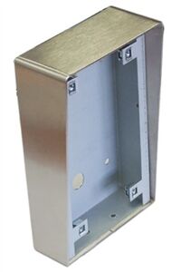 BO&Icirc;TIER SAILLIE + CASQUETTE CLAVIER HAUSSMANN COMPACT FINITION ARGENT - 12-0195