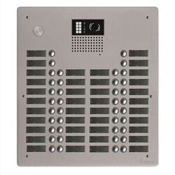 PLATINE ALU HAUT RISQUE GB2 40BP 4 RANGEES - GTV62/440